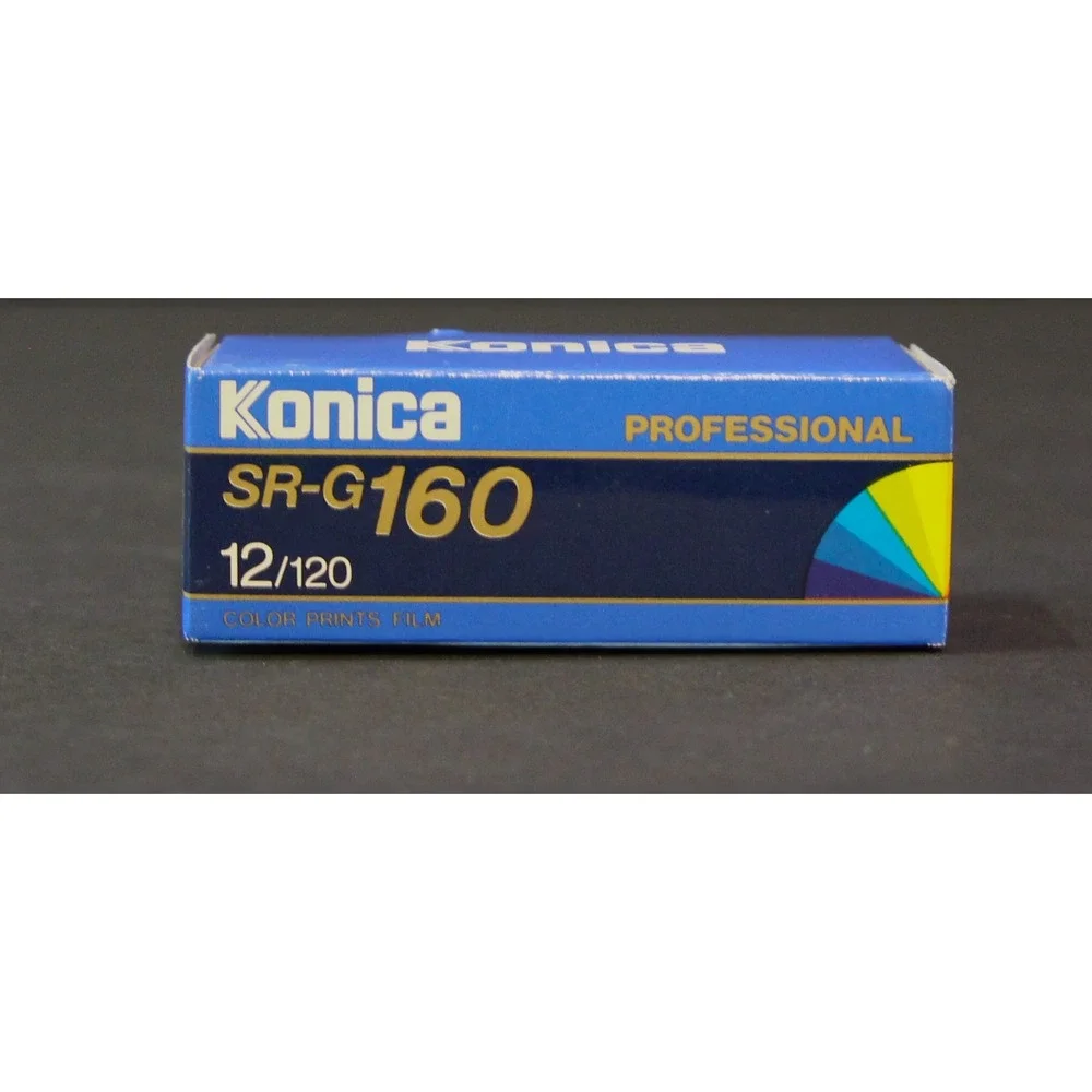 Konica Professional SR-G 160 Color prints Film 12/120  Film-Expired 1992 (O)
